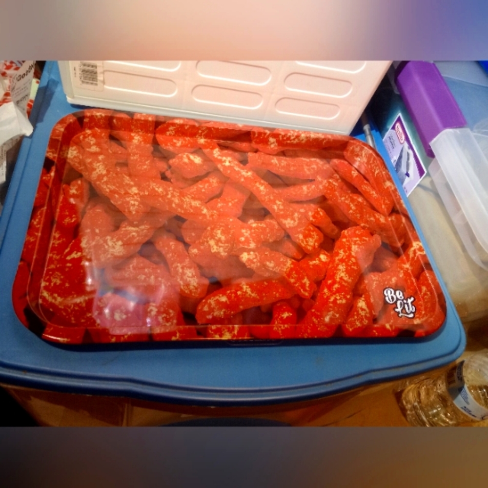 FLAMING HOT ROLLING TRAY NWT